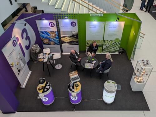 DCONex 2026: stand informativo di CRB e i3 Membrane